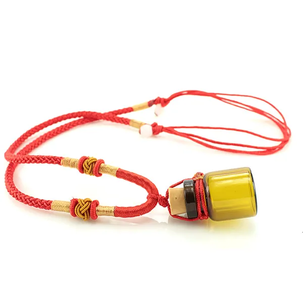 

10Pcs Transparent Essential Oils Bottles Mini Air Fresher Women Perfume Bottles Diffuser Pendants Long Necklace Women