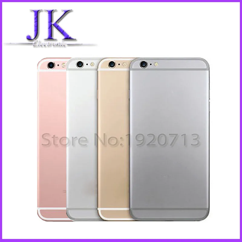 Metal Back Battery Case Housing Cover Door Frame For Apple iPhone 6 4 7 inch i6
