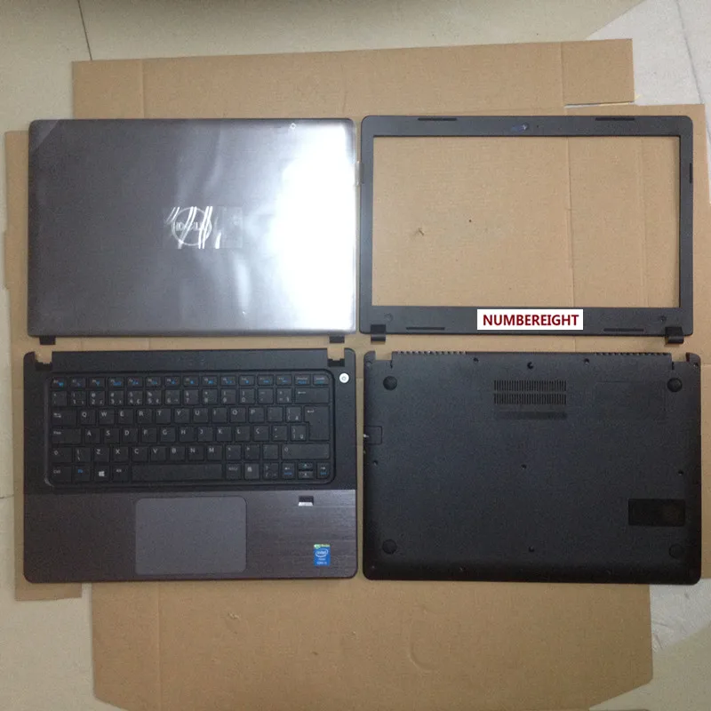 Новая крышка для Dell Vostro V5460 V5470 V5480 5460 5470 5480 14 5439 P41G LCD Back Real Top/Front Bezel/Упор рук