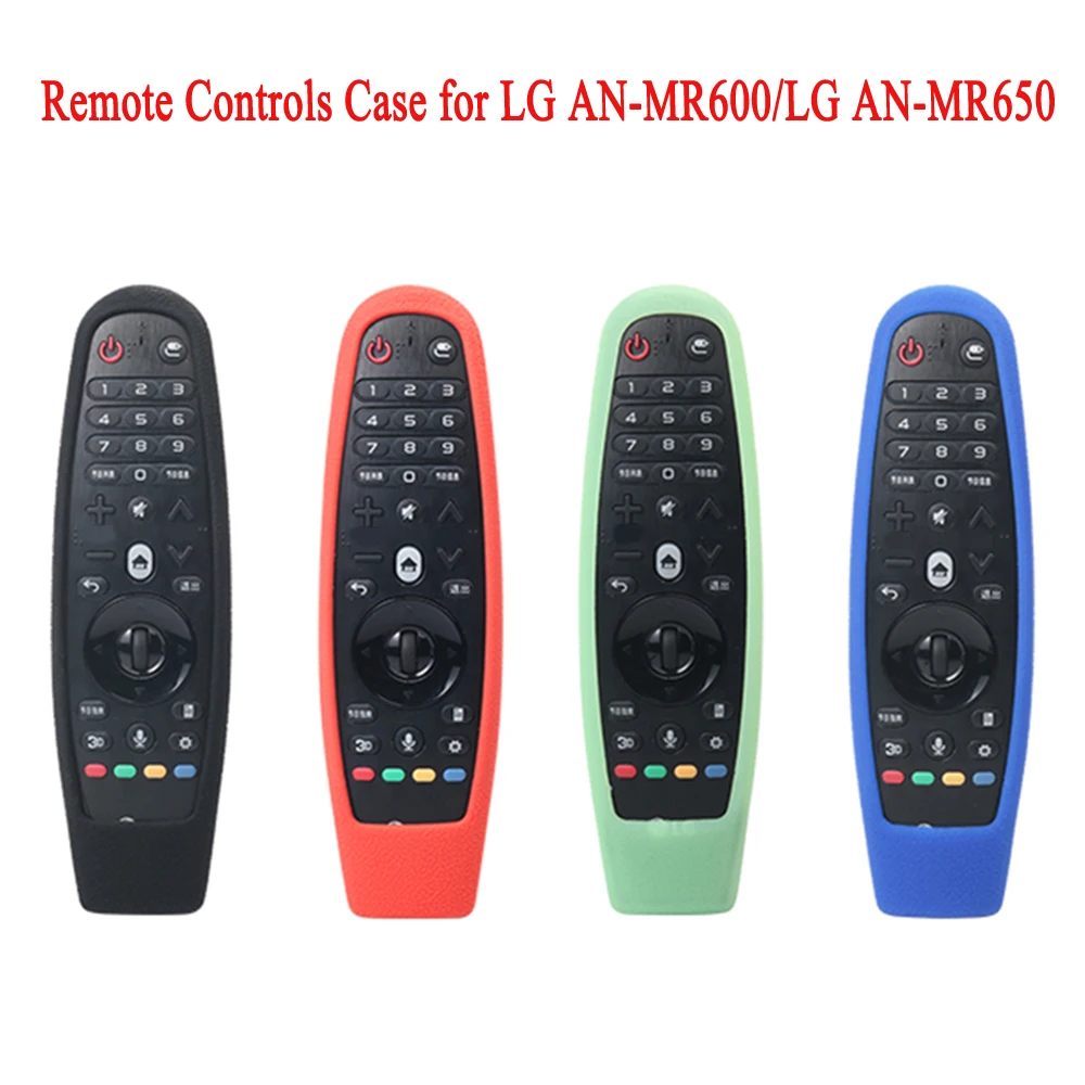 

Silicone Remote Controls Case for LG AN-MR600/LG AN-MR650 Silicone Magic Rubber Cover