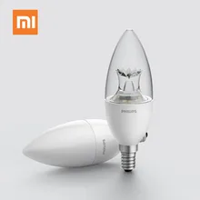 Original Xiaomi Mijia Smart E14 LED Bulb Lamp Support Wifi Remote Control by Mi Home App Smart Home For Huawei iPhone Phone