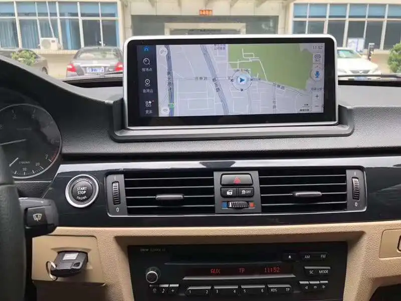 JSTMAX 10,2" 6-Core Android 9,0 автомобиля Экран плеер для BMW серий E90 E91 E92 E93 2005-2012 gps Navi стерео BT WI-FI мультимедиа