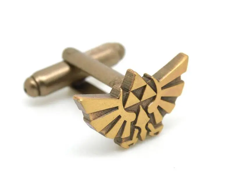 Legend of Zelda jewelry Triforce cufflinks Legend of Zelda cufflinks