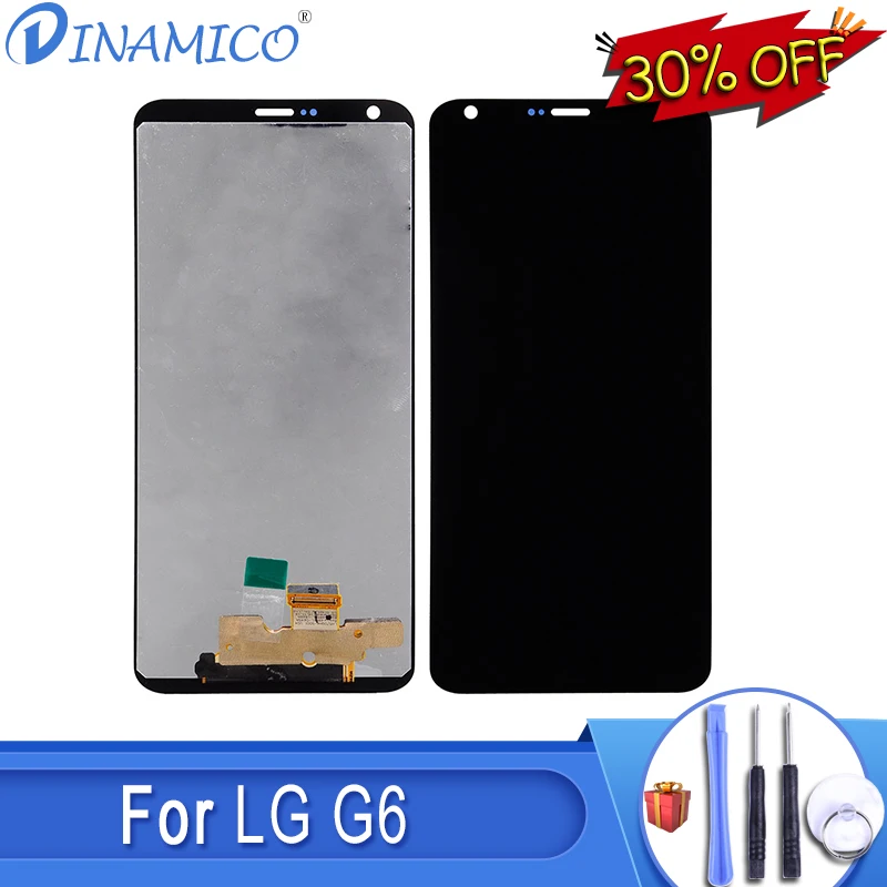 

Dinamico Promotion 5.7Inch Replacement Parts Lcd For LG G6 Display Touch Screen Digitizer Assembly H870 Lcd H873 VS998 Display