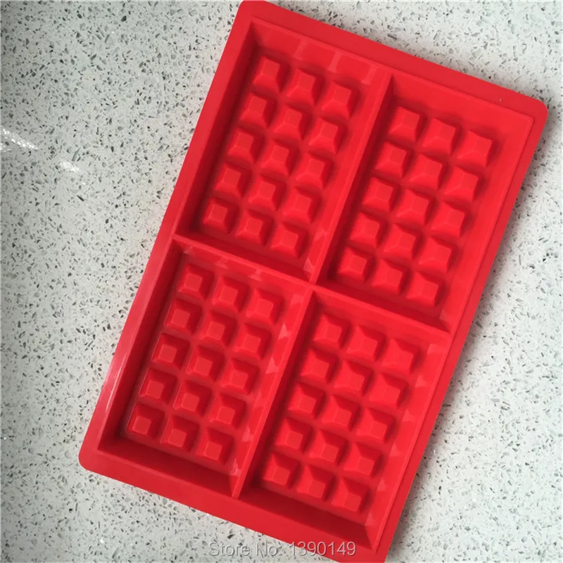 silicone cake mould larger waffles nestle chocolate cookie mold 