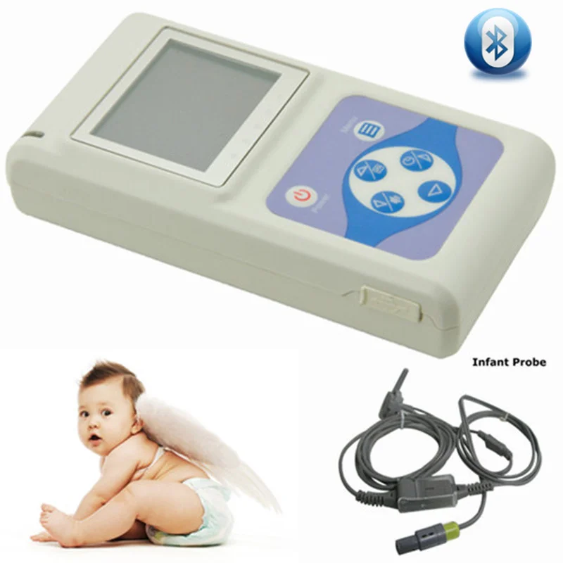 Contec CMS60DW Electronic Wireless Infant Pulse Oximeter, Bluetooth