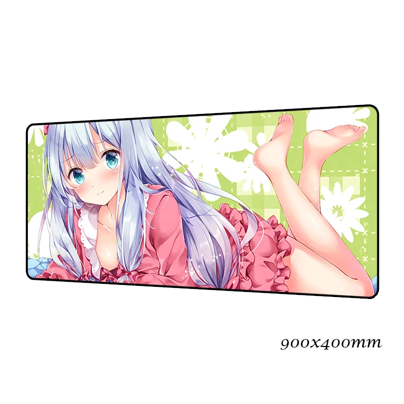 EroManga Sensei коврик для мыши locrkand 900x400x2 мм коврик для мыши игровой коврик для мыши геймер аниме высококачественный коврик для мыши s Клавиатура ПК коврик