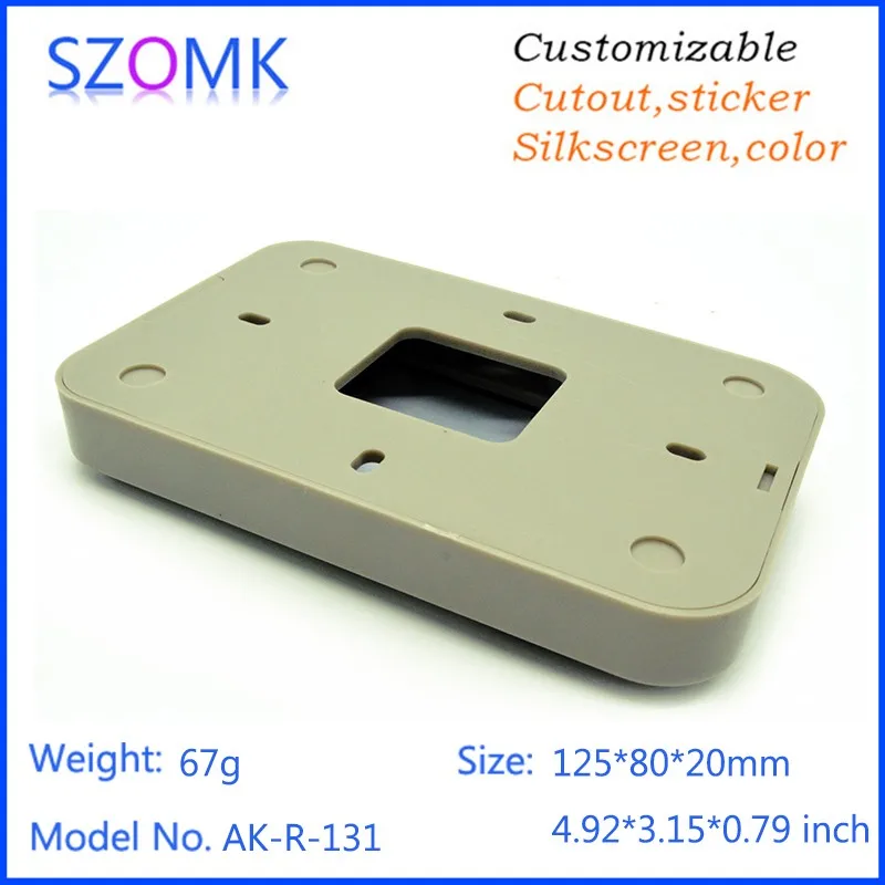 szomk plastic enclosure for electronics plastic case instrument enclosure project box junction box plastic housing access housing door entrance system control box sensor (4)