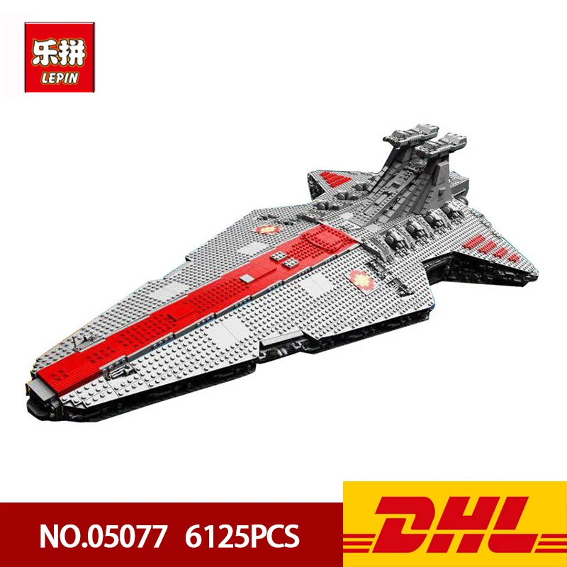

Lepin 05077 6125PCS Star Wars The Ucs ST04 Set Republic Fighting Cruiser Educational Building Blocks Bricks Gift