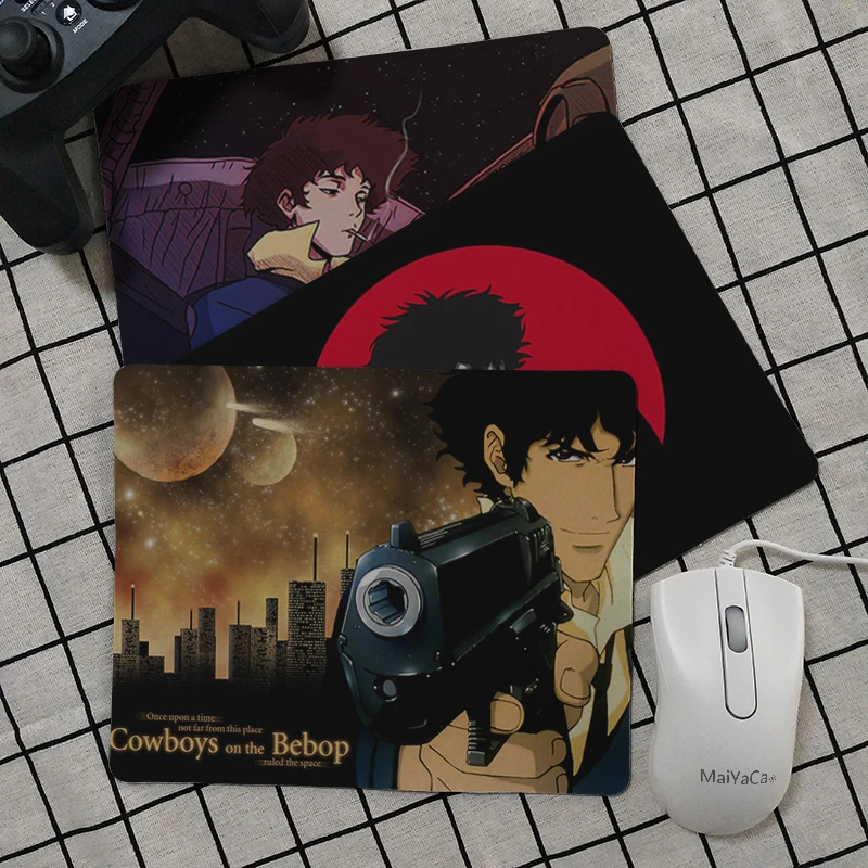 

Maiya High Quality Cowboy Bebop Durable Rubber Mouse Mat Pad Smooth Writing Pad Desktops Mate gaming mouse pad