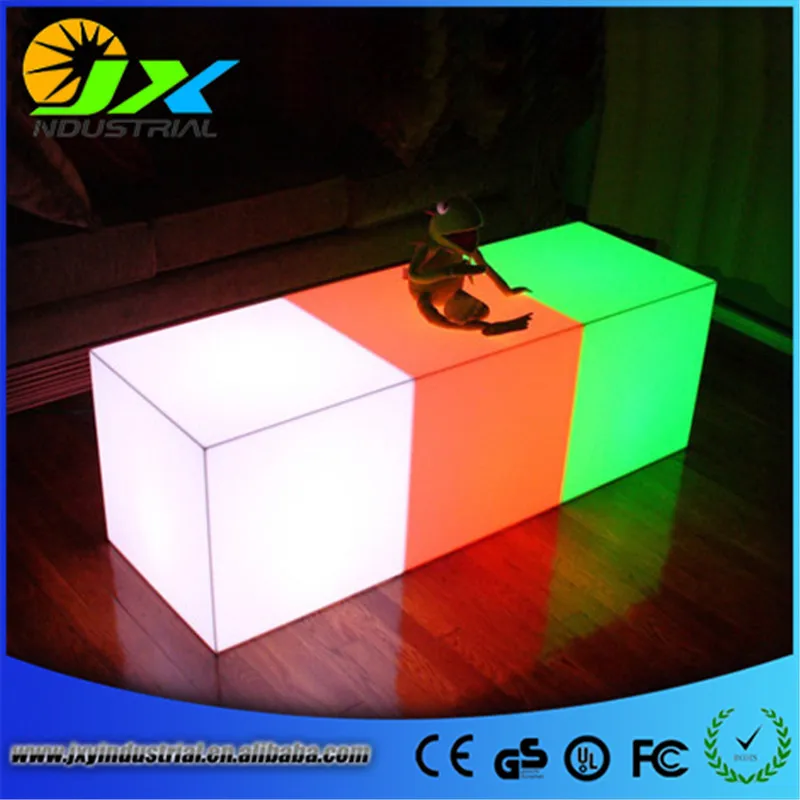 

D30cm Multi-function Fashion LED Square Cube Remote Control Outdoor party decorative LED cube/LED chair/LED bar table