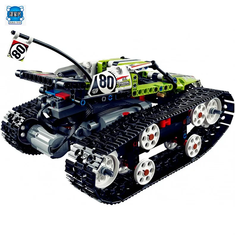 

LEPIN 20033 397Pcs Technic Series Remote Control Caterpillar Vehicles Building Block Bricks Compatible with Lepins Technic 42065