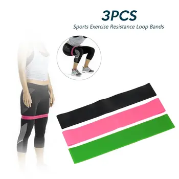

3Pcs Sports Exercise Resistance Loop Bands Set Pull Up Band Rubber Resistance Elastic Booty Band For Strength Training Fitness
