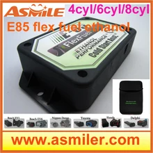 E85 конверсионный комплект 4cyl 6cyl(пластиковый чехол)-холодный старт Asst, гибкое топливо, комплект этанол e85, суперэтанол DHL цена