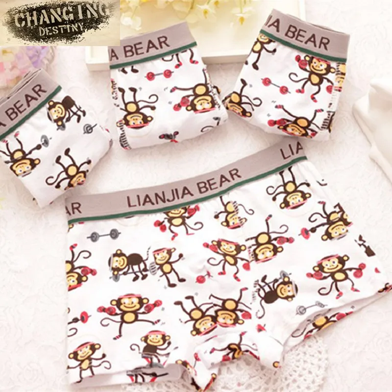 2 10 Years Old 3 Kinds Children s Panties Boys Briefs Child Underpants Kids Underwear Baby