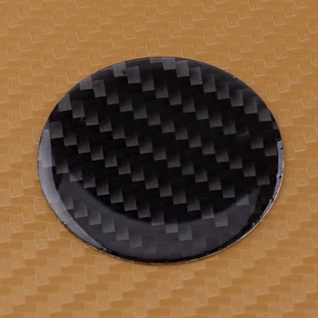 

beler Car Auto Central Control Carbon Fiber Knob Cover Sticker Fit for Jeep Grand Cherokee 2014 2015 2016 2017 2018