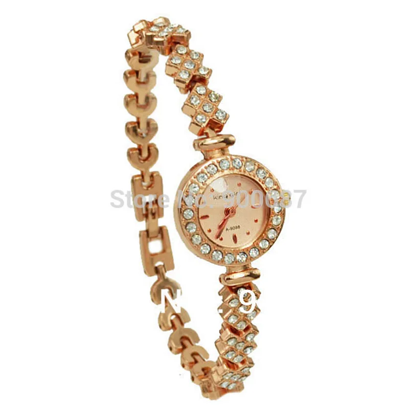 King Girl Brand Luxury Rose Gold Quartz Watch Women Fashion Clock