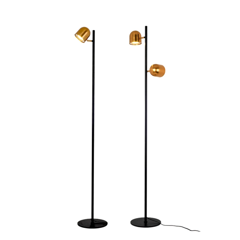 LED floor lamp Luxury golden color Standing Lamp metal body new table desk light modern simplistic design novelty floor light