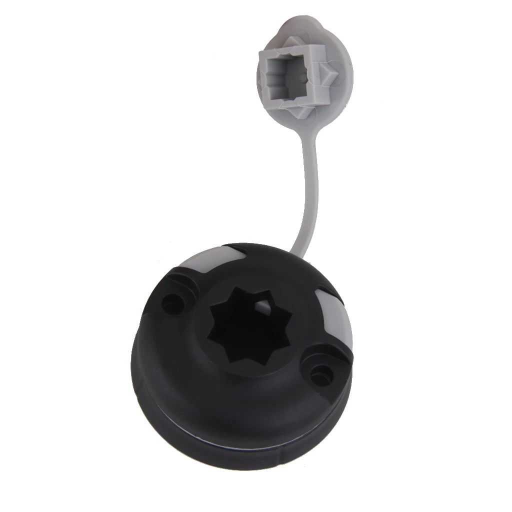 Plastic Kayak Boat Fishing Rod Holder Round Mount Base For Kayak Boat Fishing Rod Holder
