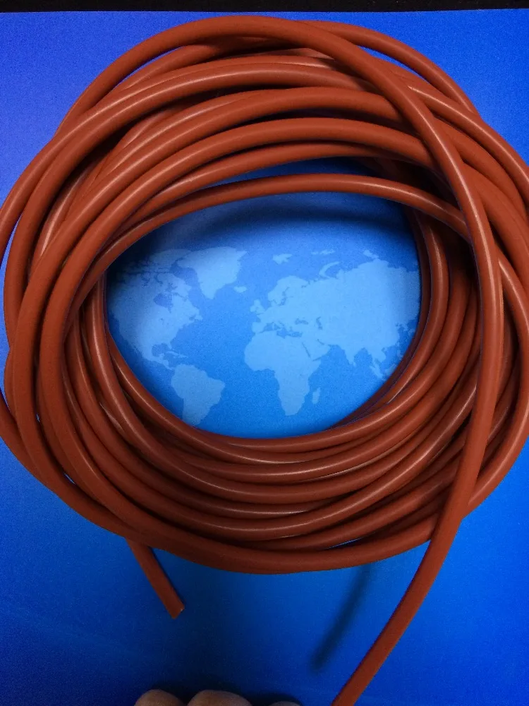 Diameter 3.5mm Silicone Rubber Rod Silicon Cord Silicone Rubber Bar