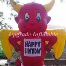 Рекламные гигантские надувные персонажи из мультфильмов для мальчиков, надувные декорации с днем рождения для мероприятий на открытом воздухе