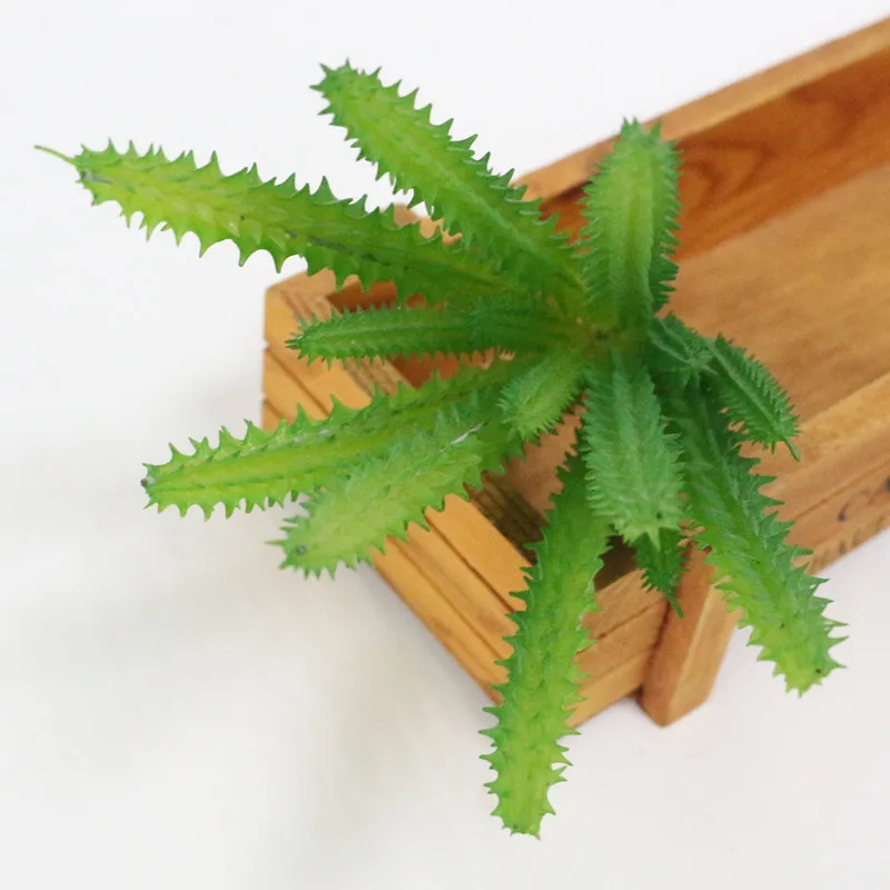 Flone High Quality Artificial Multi-layer Succulent Plant Mini Simulation Succulent Plant Green Plants Flowers Home Room Decor  (8)