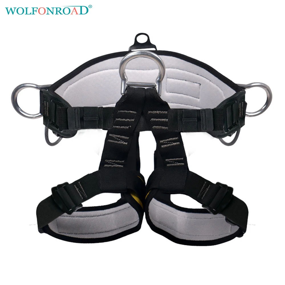 Buy WOLFONROAD Rock Climbing Harness Sport Rappelling