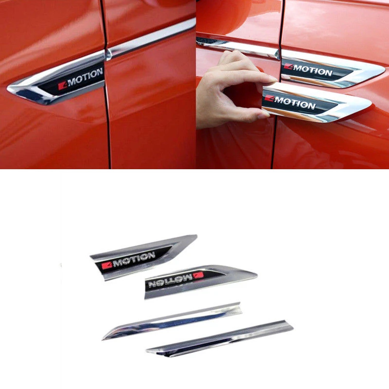 

Car ABS Air Vent Hood Intake Fender Cover Trim fit for VW Tiguan 2017-2018 1set