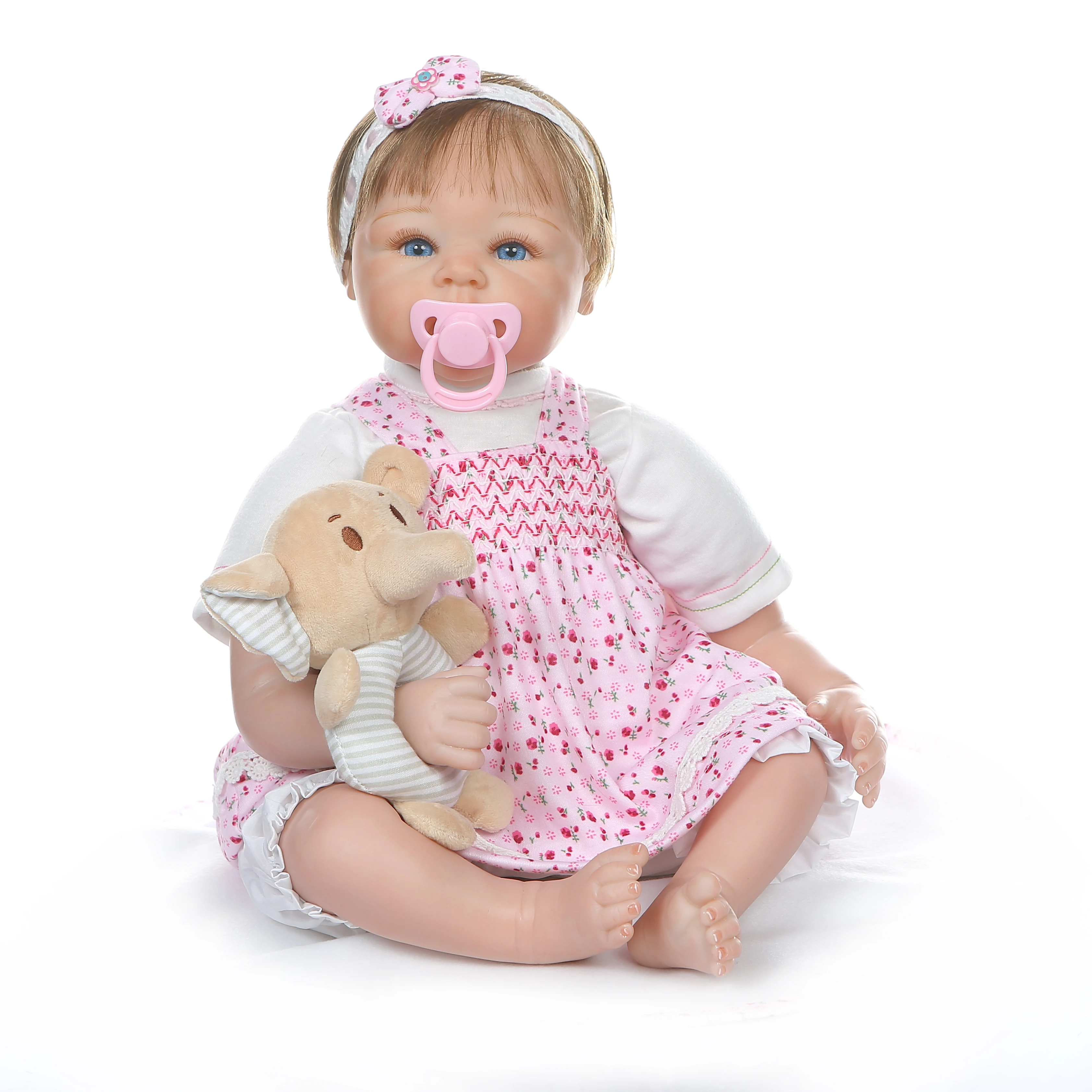 NPK 55 см От 0 до 3 месяцев настоящий ребенок bebe realitic reborn Реалистичная кукла младенец