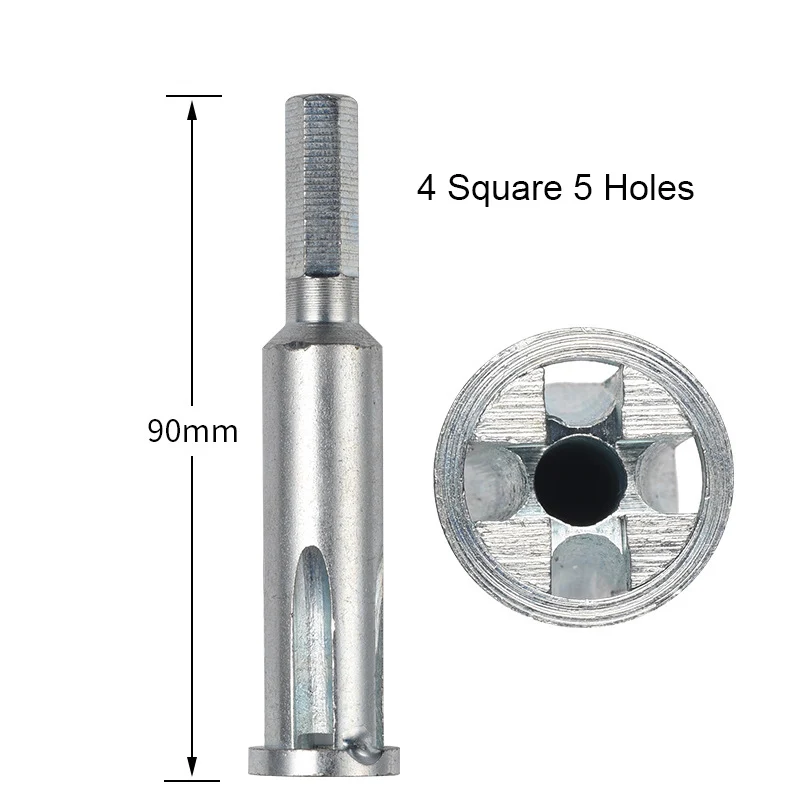 Электрический инструмент для закручивания проводов, 5 отверстий, электрик, Универсальный автоматический закручивающий провод для зачистки, двойной разъем машины - Цвет: 4 square 5 holes