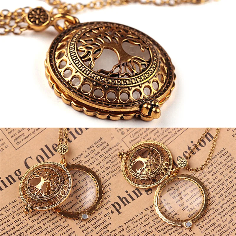 1 Pc Lupa Bronze Antiqued Árvore da Vida Colar de Pingente de Mãe Presente da Avó