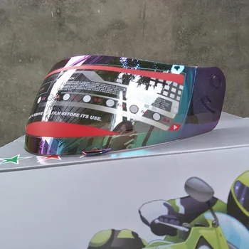 

Brand Malushun motorcycle helmet visor Lens Model 323 full face helmet visor mirror helmet Anti UV PC Lens-in Helmets from Autom