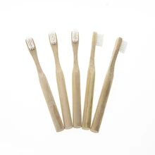 5 шт./компл. Сертификация FDA Amazon продано путешествия экологически чистое окружение ручка ребенок escova de den бамбуковая зубная щетка