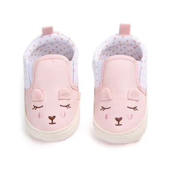 

Autumn Newborn Toddler Shoes Baby Girl Cute Bunny Non-Slip Soft Bottom Shoes Children The First Walker