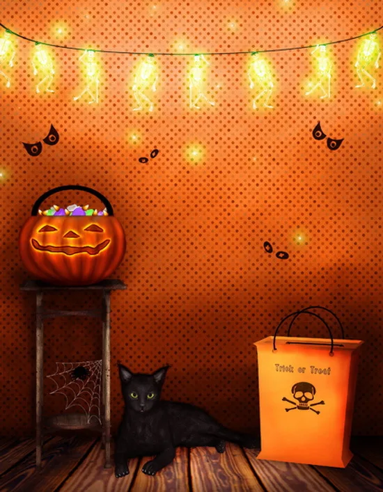 5x7ft thin vinyl cloth photography backdrops computer printing photo backdrops halloween backgrounds for photo studio ha 012 - Halloween Backdrop 5x7ft thin vinyl cloth photography backdrops computer printing photo backdrops halloween backgrounds for photo studio ha 012 - Halloween Backdrop