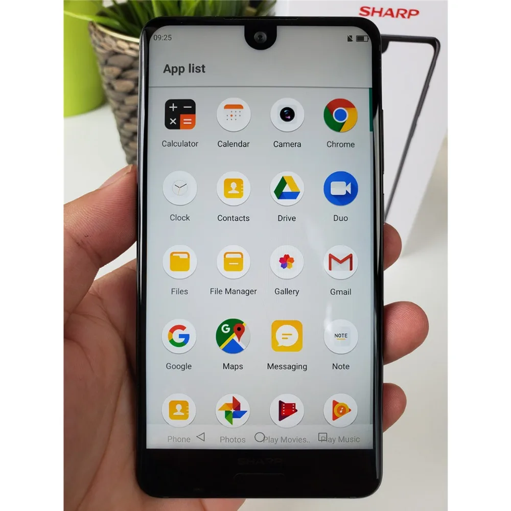 SHARP AQUOS C10 S2 смартфон с восьмиядерным процессором Snapdragon 630 ОЗУ 4 Гб ПЗУ 64 ГБ 12 Мп 2700