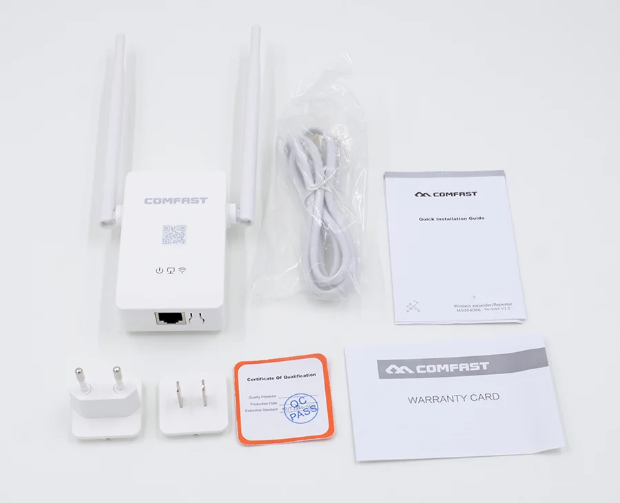 New Updated Comfast Wireless WIFI Router Repeater 300M 2 5dBi Antenna Wi fi Signal Repeater 802