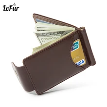 LEFUR Кошелек мужской Кошелек мужская кожа Бумажник мужской Зажим для денег Кошельки для мужчин Мужской короткий кошелек Кошелек для бумажных денег