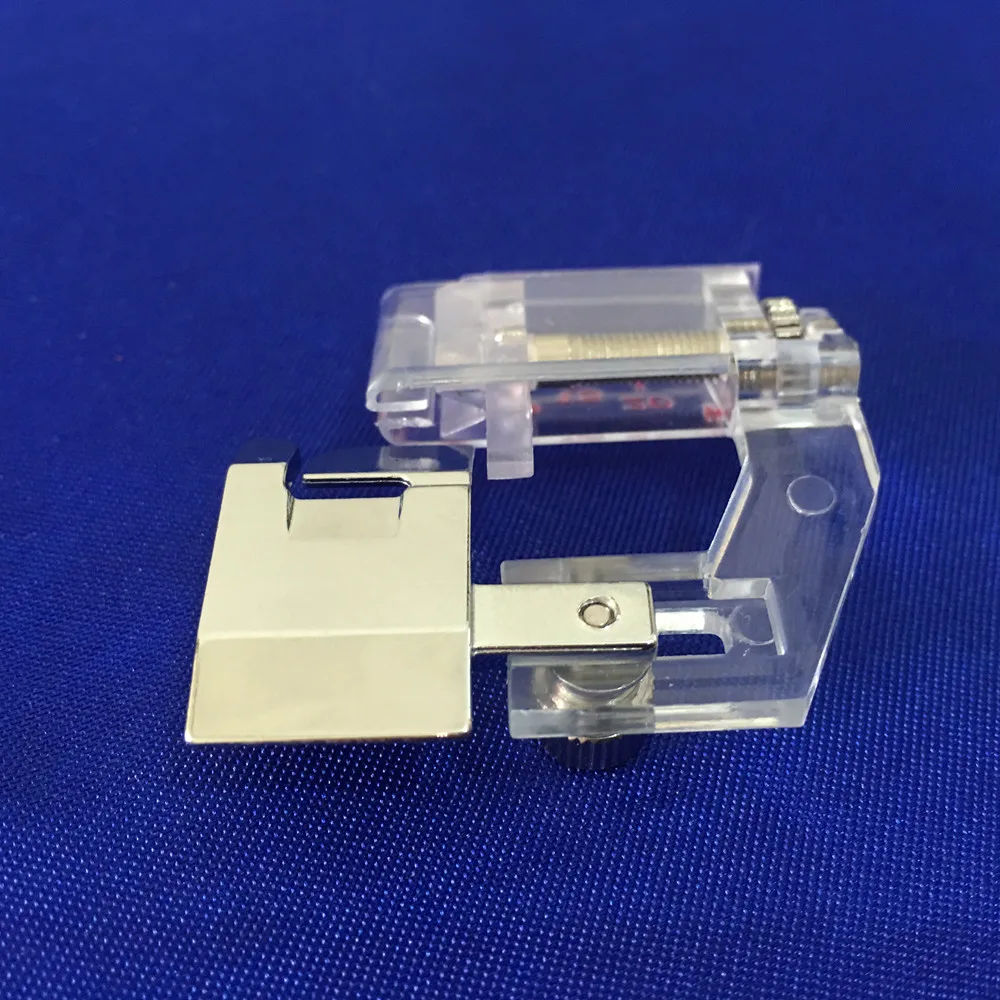 ADJUSTABLE BIAS TAPE SNAP ON 6290 BINDER FOOT AJUSTABLE BINDING SNAP-ON BIAS BINDER SEWING MACHINE PART PRESSER FEET AA7011