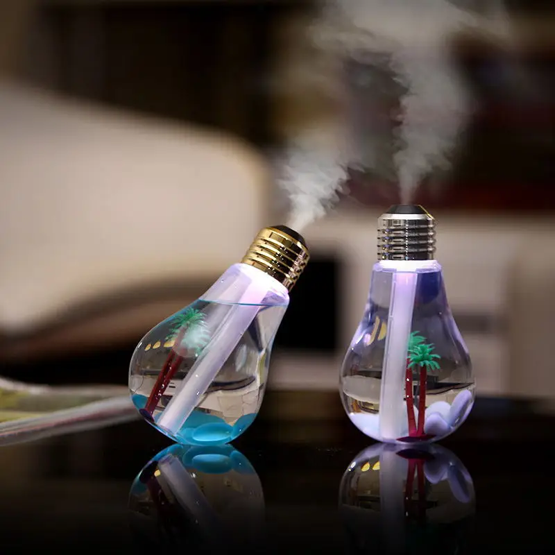 

400ml Air Ultrasonic Humidifier for Home Essential Oil Diffuser Atomizer Air Freshener Mist Maker with LED Night Light 40D