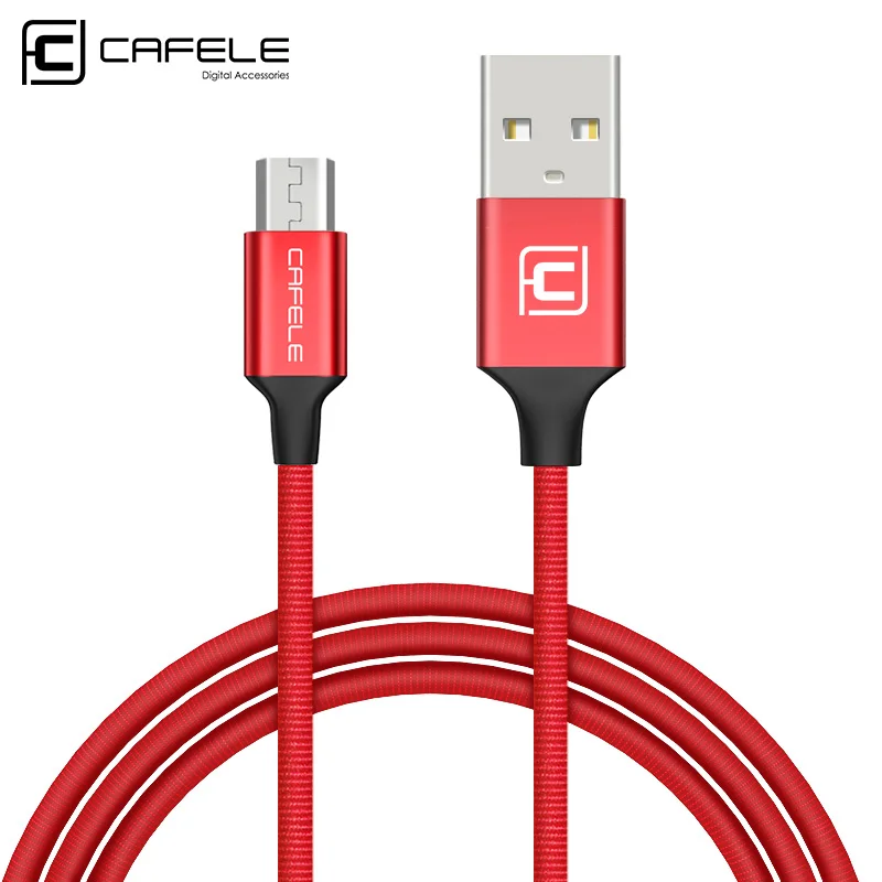 Cafele Micro USB кабель для Xiaomi Redmi 4X зарядный нейлоновый тканый 5 Plus | Мобильные телефоны