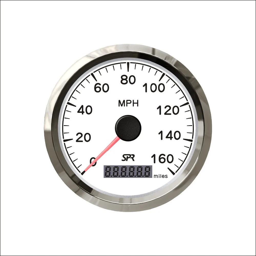 В ковбойском стиле; сезон весна 85 мм gps Спидометр Velometer 160MPH 12 V/24 V для грузовых автомобилей