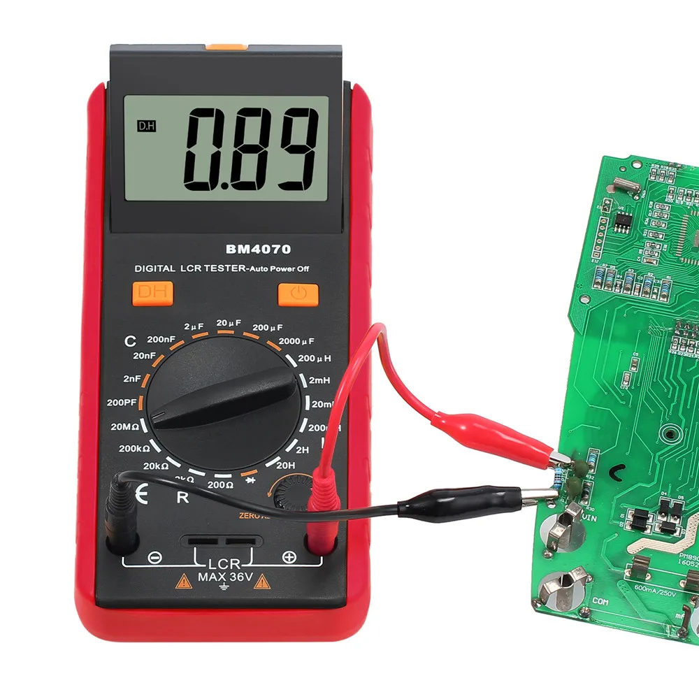 Goedkoop Proster Digitale Professionele Inductantie capaciteit Meter LCR Meter 1999 graven Low Power Indicatie Elektrische Handheld Tester