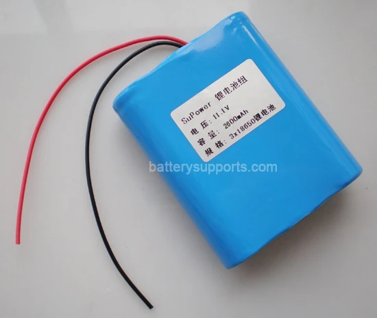 SuPower 10,8 V 11,1 V 12 V 12,6 V 2600 mAh литий-ионная аккумуляторная батарея макс. 2А со встроенной защитной печатной платой