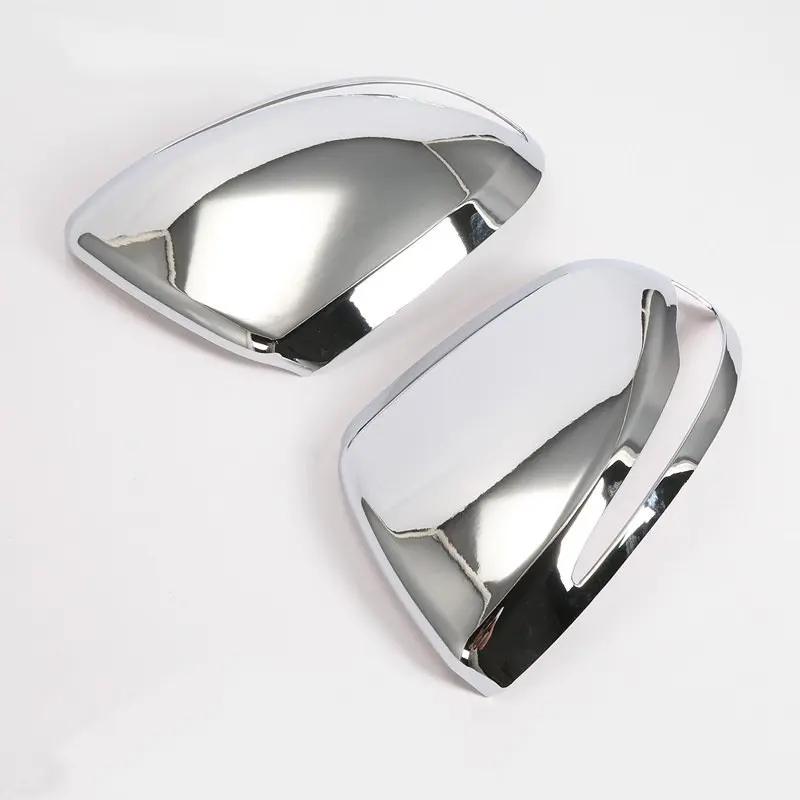 

For Mercedes Benz V-Class 2PCS ABS Car Side Door Rearview Mirror Protect Frame Cover Trim Car Styling Accessories