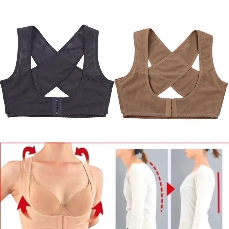 

Women Chest Posture Corrector Support Belt Corset Body Shaper Shoulder Brace for Health Care Drop Shipping