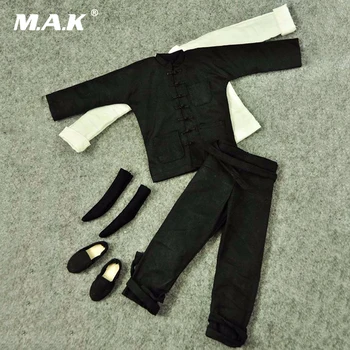 

1/6 China Costume Male Clothing Kung Fu Suit Model Toys For 12" Action Figure Body Accessory