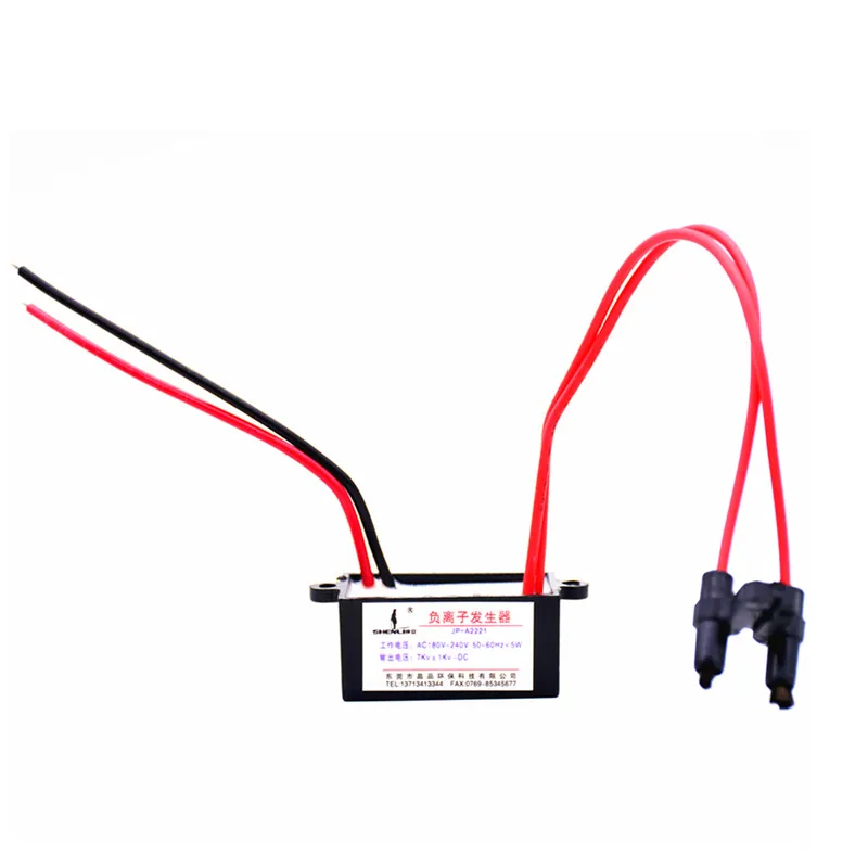 

220V Negative Ion Generator Module Household Air Purifier DIY Accessories Remove Second-hand Smoke Haze Oxygen Bar.