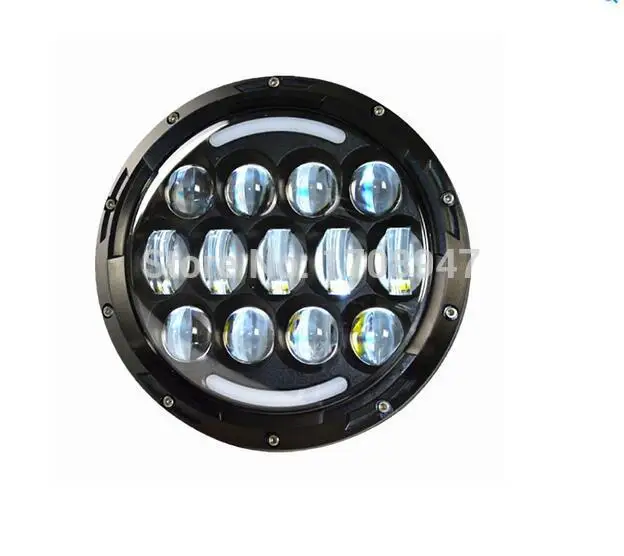 

75 Watt Led Work Lights / 12v Round 75w Led Headlight for Wrangler