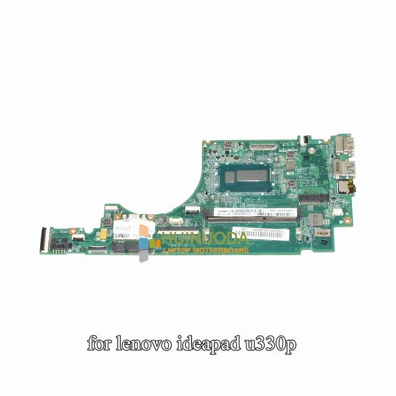 

NOKOTION DA0LZ5MB8D0 REV:D 90003411 for lenovo ideapad U330P touch laptop motherboard i3-4010U HM86 GMA HD4400 DDR3L